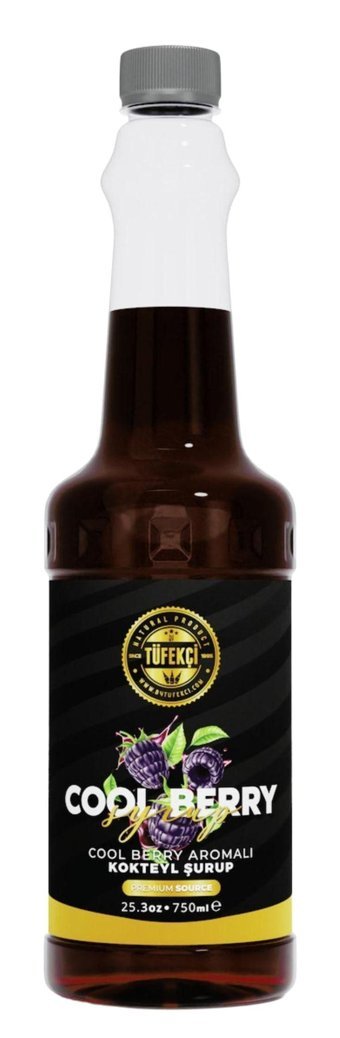 By Tüfekçi Cool Berry Aromalı Kahve Şurubu 750 ml