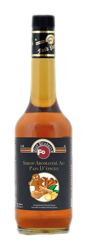 Fo Zencefilli Kurabiye Aromalı Kahve Şurubu 700 ml