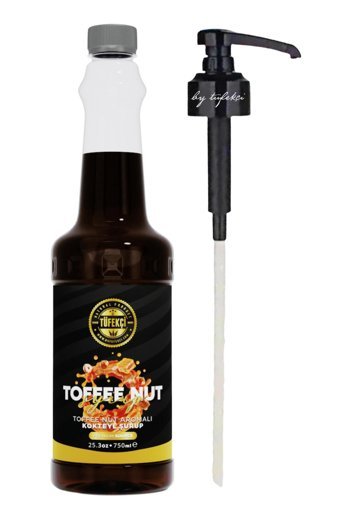 By Tüfekçi Toffee Nut Aromalı Kahve Şurubu 750 ml
