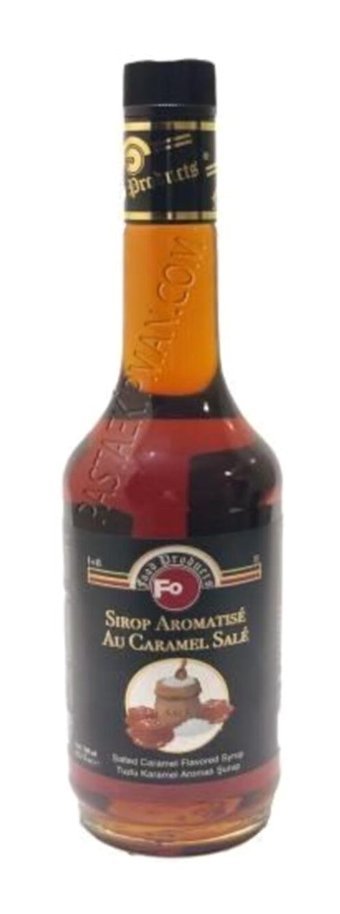 Fo Tuzlu Karamel Aromalı Kahve Şurubu 700 ml