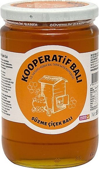 Kooperatif Balı Süzme Çiçek Balı 850 gr