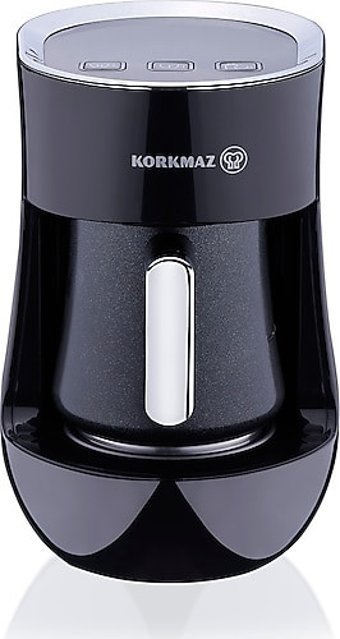 Korkmaz Otantik 1 Hazneli 3 Fincan Közde Kahve Tadında Sütlü Kahve Yapan 700 W Türk Kahvesi Makinesi