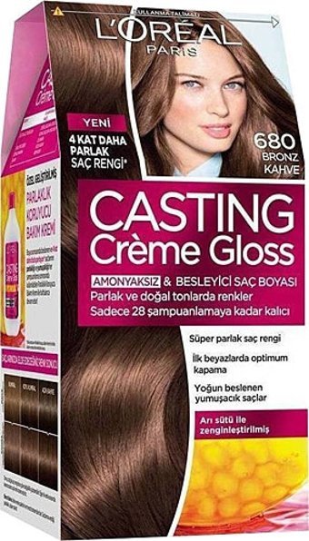 L'Oreal Professionnel 680 Bronz Kahve Amonyaksız Krem Saç Boyası