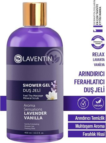 Laventin Lavanta Vanilyalı Nemlendirici Duş Jeli 400 ml