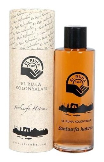 El-Ruha Kahve Cam Şişe Kolonya 500 ml