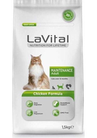 La Vital Maintenance Tavuklu Yetişkin Kuru Kedi Maması 1.5 kg