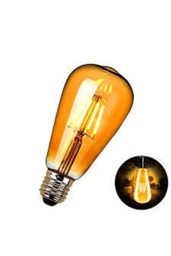 Grafen St64 4 W Tasarruflu Koyu Sarı E27 Armut Led Ampül