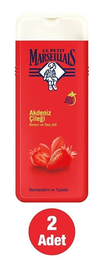 Le Petit Marseillais Akdeniz Çileği Duş Jeli 2x400 ml
