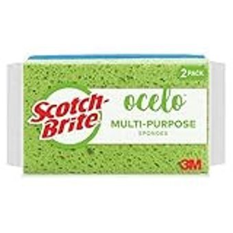 Scotch Brite Ocelo 2'li Bulaşık Süngeri