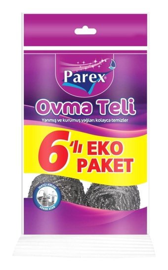Parex 6'lı Bulaşık Süngeri