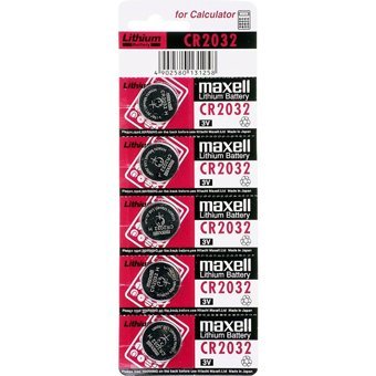 Maxell Cr-2032 3 V Lityum Düğme Pil 5'li