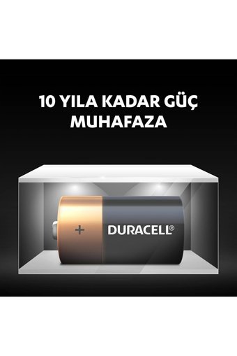 Duracell 81545460 1.5 V Alkalin C / Orta Pil 2'li