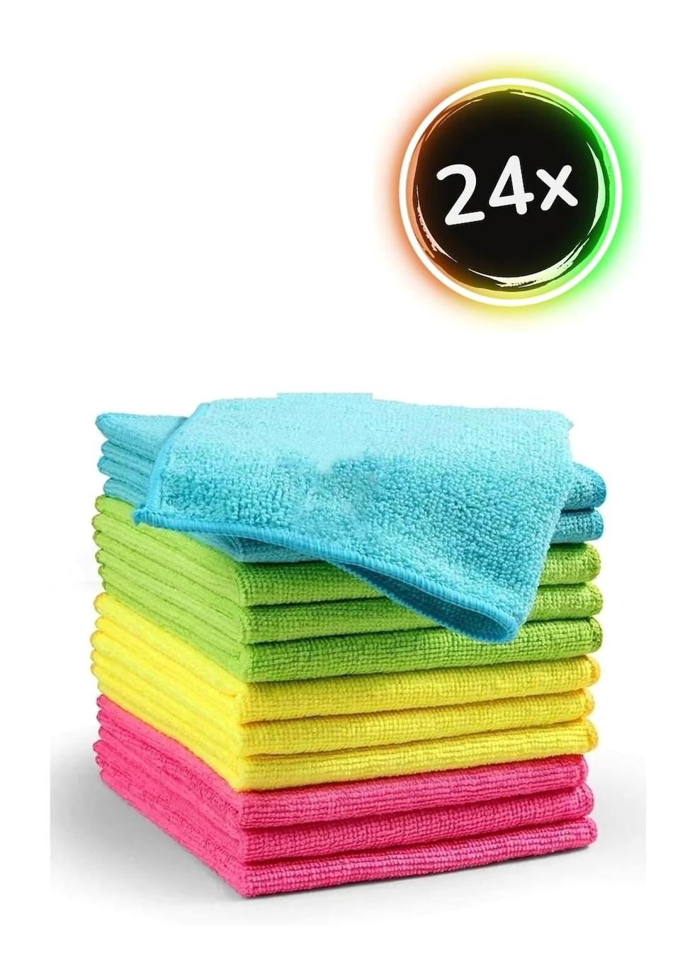 Wilma Secret Çok Amaçlı 24x1'li Mikrofiber Temizlik Bezi