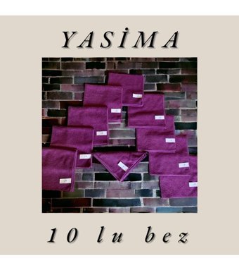 Yasima 10'lu Mikrofiber Temizlik Bezi