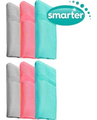 Smarter 6'lı Mikrofiber Temizlik Bezi