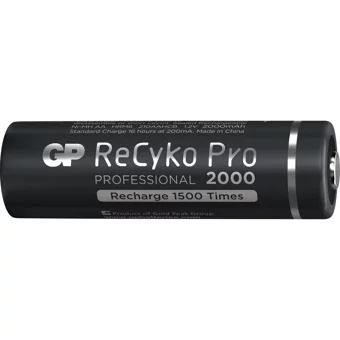 GP Recyko Pro 2000 Serisi LR06 1.2 V 2050 mAh Alkalin AA / Kalem Şarjlı Pil 4'lü
