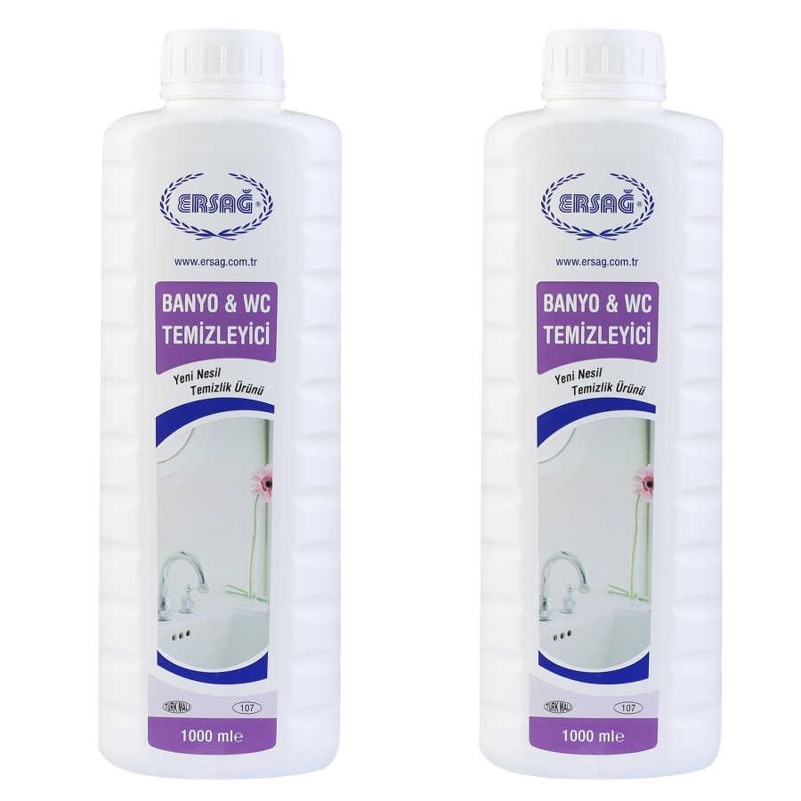 Ersağ Antibakteriyel Tuvalet Temizleyici 2x1 lt