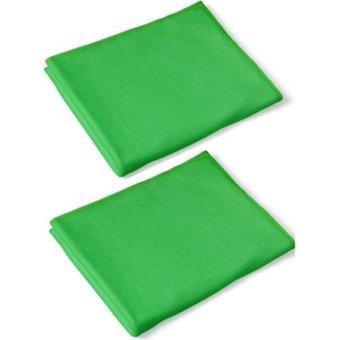 Silva 2'li Mikrofiber Temizlik Bezi Yeşil