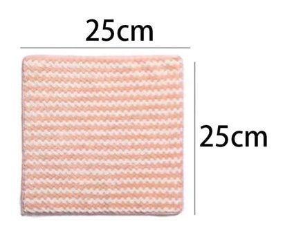 Brixe Mercan Polar Kurulama Tekli Mikrofiber Temizlik Bezi