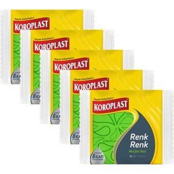 Koroplast 5'li Mikrofiber Temizlik Bezi