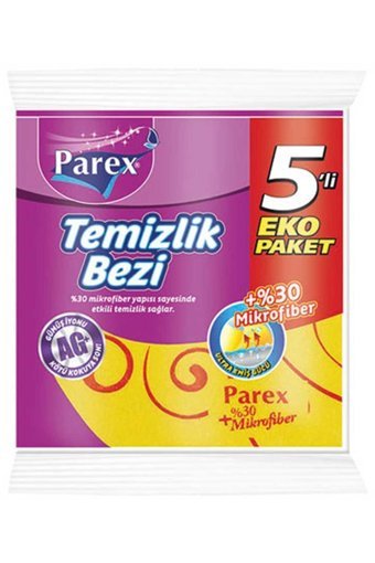 Parex 5'li Mikrofiber Temizlik Bezi