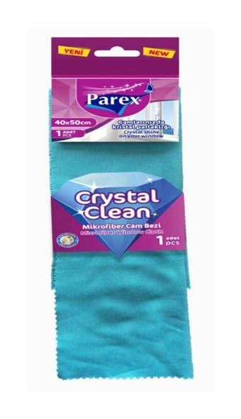 Parex Tekli Mikrofiber Temizlik Bezi Mavi