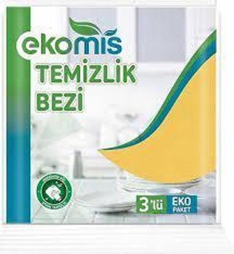 Ekomis 3'lü Temizlik Bezi