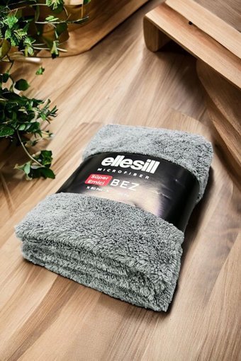 Ellesill Yer Silme Orta Boy Tekli Mikrofiber Temizlik Bezi