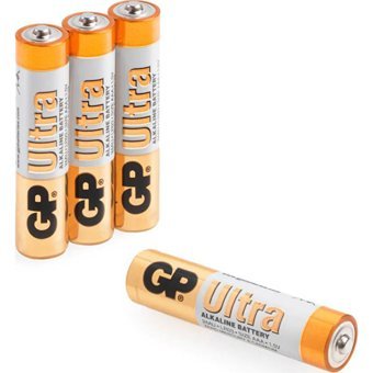 GP Ultra LR03 1.5 V Alkalin AAA / İnce Kalem Pil 4'lü