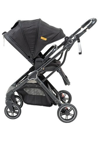 Baby2Go London Çift Yönlü Katlanabilir 360 Derece Dönen Tam Yatar Bebek Arabası Mavi