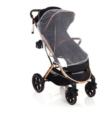 Baby Plus Street Katlanabilir 360 Derece Dönen Tam Yatar Bebek Arabası Siyah