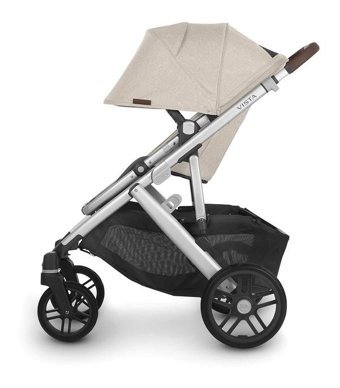Uppababy Vista V2 Çift Yönlü Katlanabilir 360 Derece Dönen Tam Yatar Bebek Arabası Krem