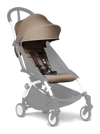 Babyzen Yoyo 6+ Katlanabilir 360 Derece Dönen Tam Yatar Bebek Arabası Bej
