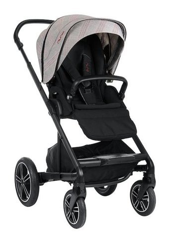 Nuna Mixx Next Katlanabilir 360 Derece Dönen Bebek Arabası Gri-Siyah