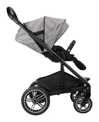 Nuna Mixx Next Katlanabilir 360 Derece Dönen Bebek Arabası Gri-Siyah