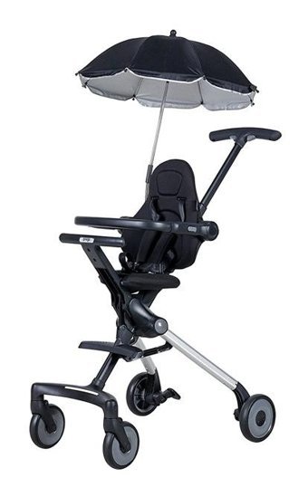 Prego Flex Katlanabilir 360 Derece Dönen Bebek Arabası Siyah