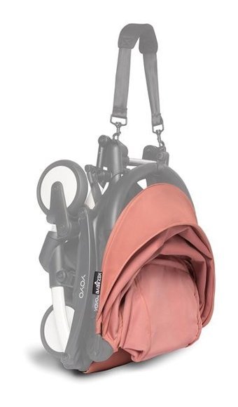 Babyzen Yoyo 6+ Katlanabilir 360 Derece Dönen Tam Yatar Bebek Arabası Pembe