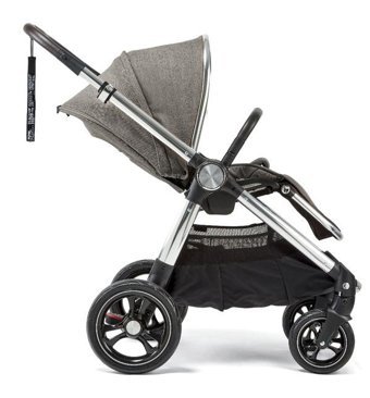 Mamas & Papas Ocarro Çift Yönlü Katlanabilir Tek Elle Kapanan 360 Derece Dönen Tam Yatar Bebek Arabası Kahverengi