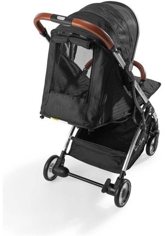 Pierre Cardin Yeehoo Katlanabilir 360 Derece Dönen Tam Yatar Bebek Arabası Siyah