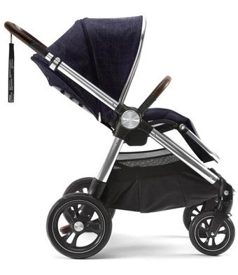 Mamas & Papas Ocarro Çift Yönlü Katlanabilir 360 Derece Dönen Tam Yatar Bebek Arabası Lacivert