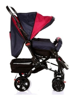 Very Important Baby Çift Yönlü Katlanabilir 360 Derece Dönen Tam Yatar Bebek Arabası Pembe