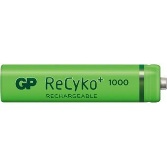 GP Recyko 1000 Serisi LR03 1.2 V 950 mAh Ni-Mh AAA / İnce Kalem Şarjlı Pil 2'li