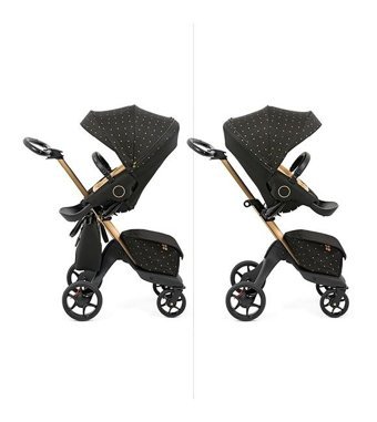 Stokke Xplory X Katlanabilir 360 Derece Dönen Tam Yatar Bebek Arabası Çok Renkli