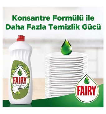 Fairy Elma Kokulu El Bulaşık Deterjanı 2x1.35 lt