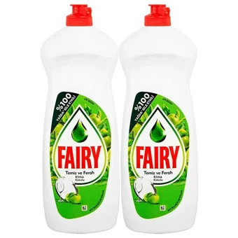 Fairy Elma Kokulu El Bulaşık Deterjanı 2x650 ml