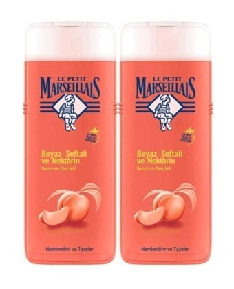 Le Petit Marseillais Beyaz Şeftalili Nektarin Duş Jeli 2x400 ml