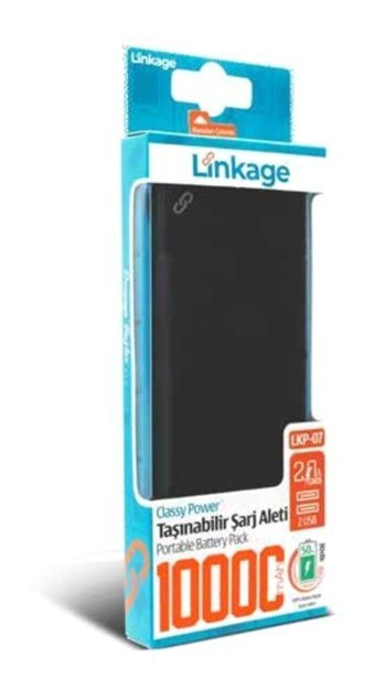 Linkage LKP-07 10000 mAh Hızlı Şarj Powerbank Beyaz