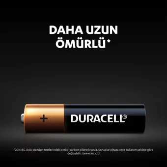 Duracell Alkalin AAA / İnce Kalem Pil 30'lu