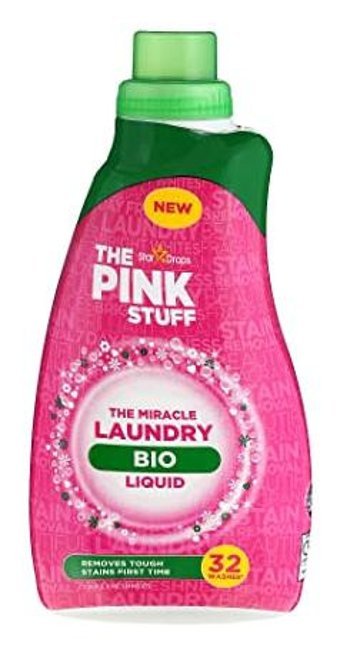 The Pink Stuff Mucizevi Bio Renkliler İçin Konsantre 32 Yıkama Sıvı Deterjan 960 ml
