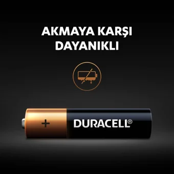 Duracell Alkalin AAA / İnce Kalem Pil 30'lu